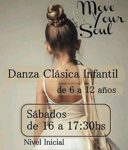 DANZA CLÁSICA INFANTIL con Amanda Ballero en Move Your Soul