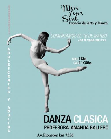 DANZA CLÁSICA ADULTOS en Move Your Soul