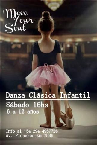 DANZA CLÁSICA INFANTIL en Move Your Soul