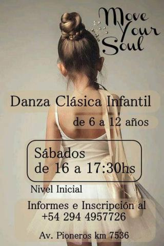 DANZA CLÁSICA INFANTIL en Move Your Soul