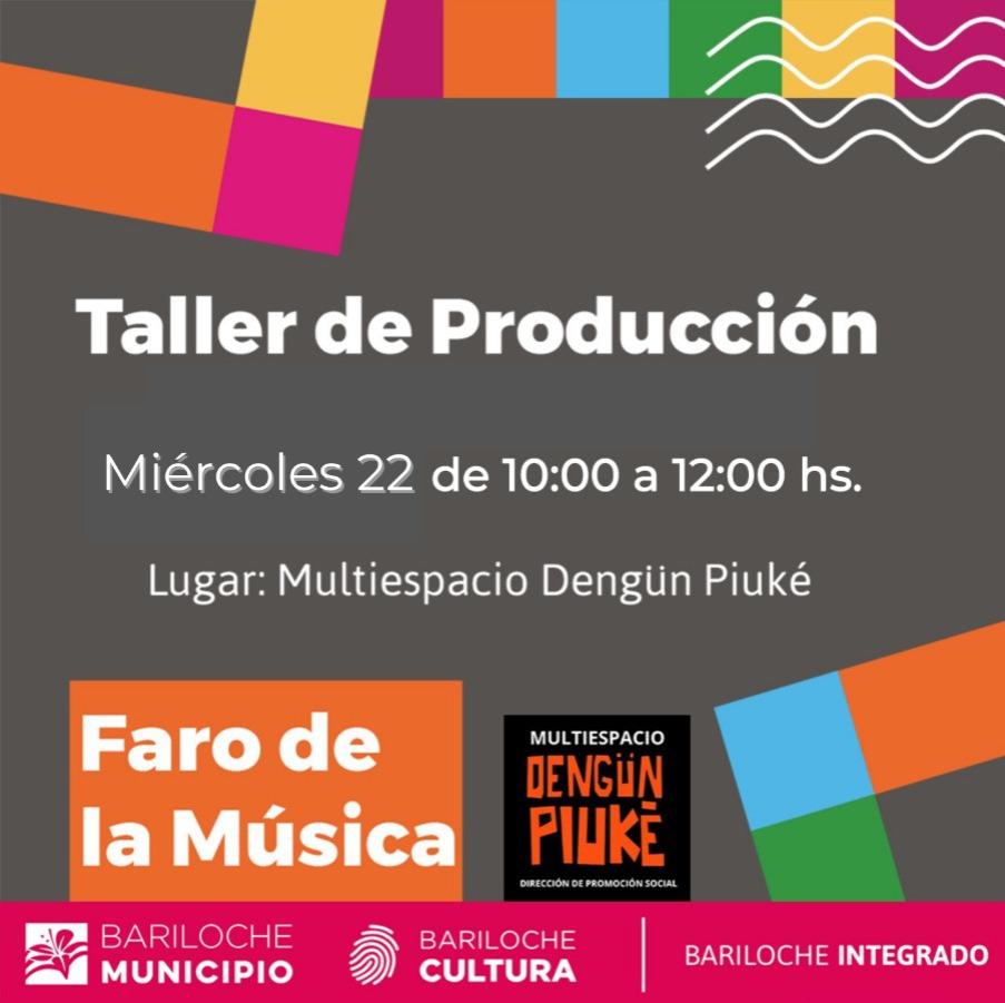  🎶 Llega un nuevo taller de PRODUCCI&Oacute;N al Faro de la M&uacute;sica 🎶🎶🎶