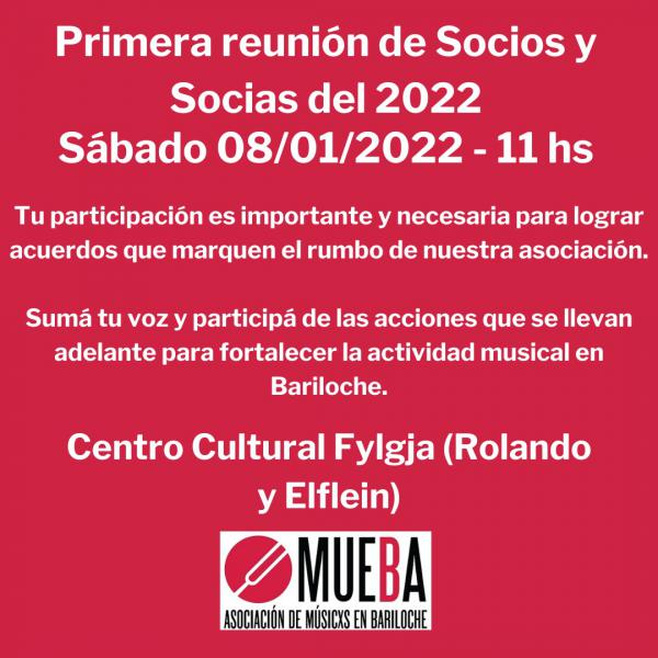 Primera reuni&oacute;n de socias y socios de MUEBA del a&ntilde;o 2022