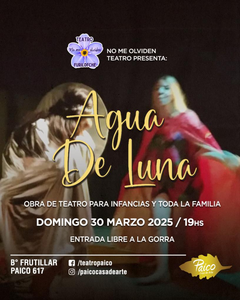 AGUA de LUNA  -obra de teatro