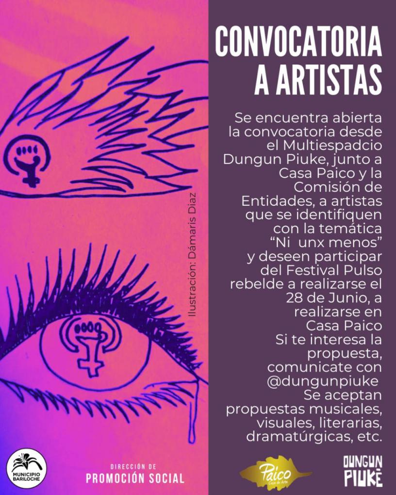 CONVOCATORIA  A  ARTISTAS