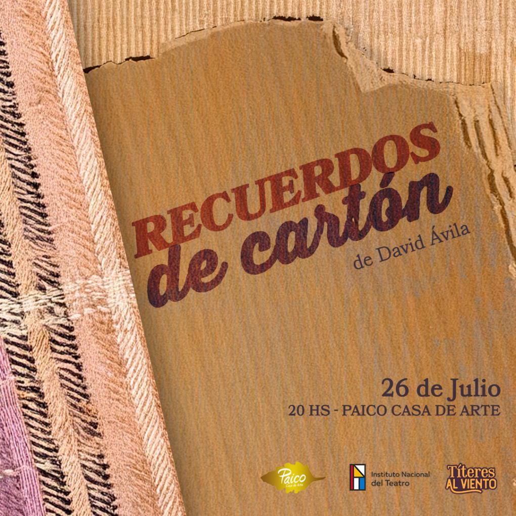 RECUERDOS DE CART&Oacute;N -de David Avila-