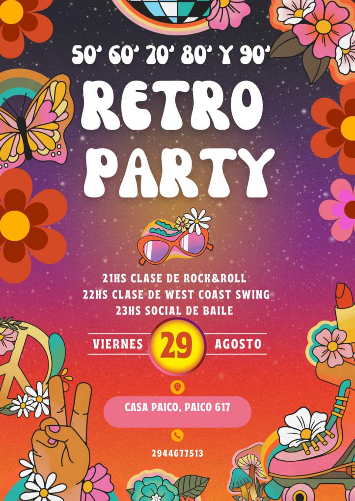 50' 60' 70' 80' 90 RETROPARTY