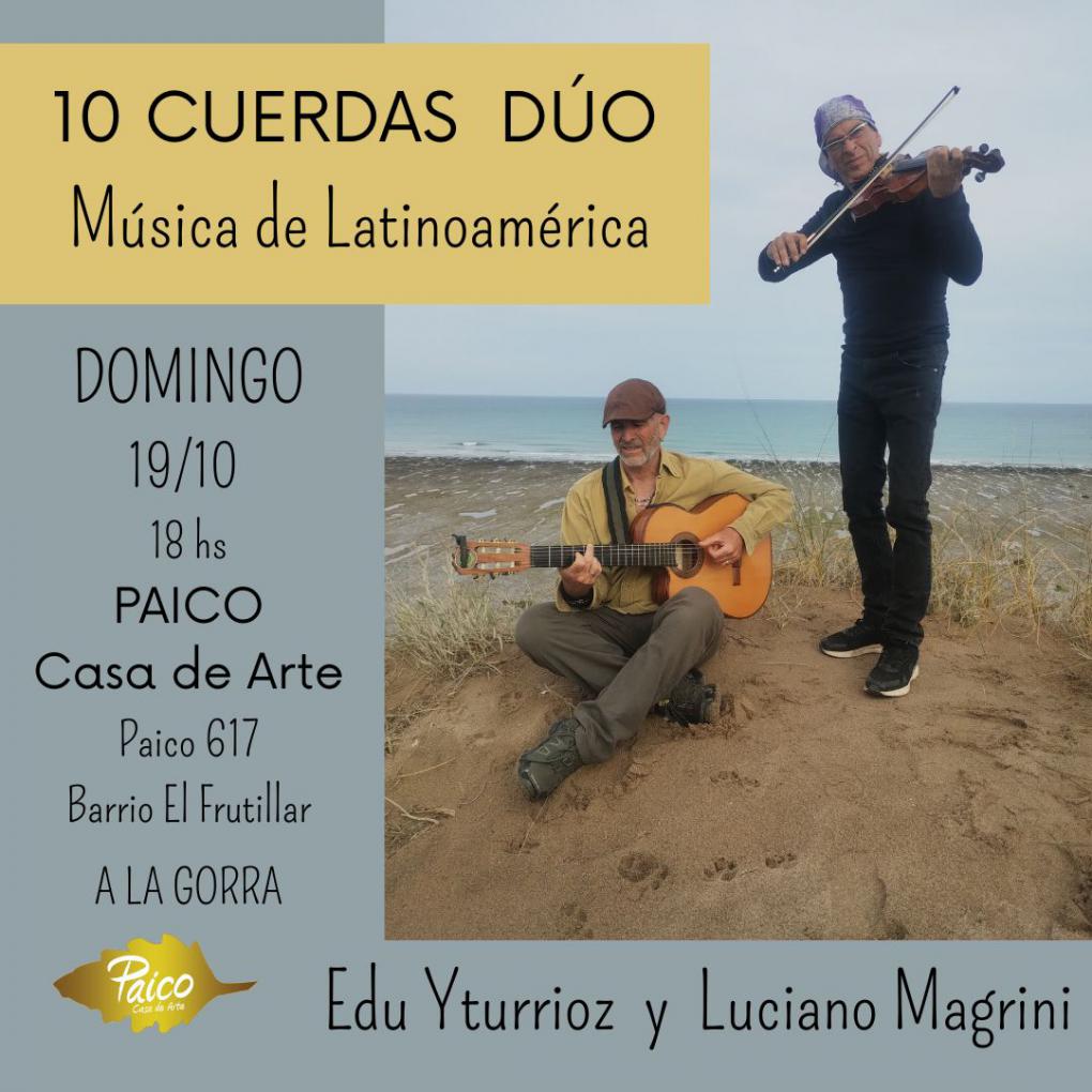10 CUERDAS D&Uacute;O  -M&uacute;sica de Latinoam&eacute;rica