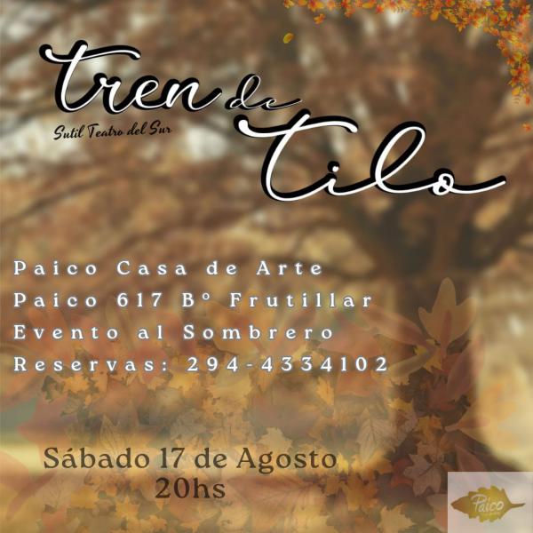 TREN DE TILO -obra de teatro