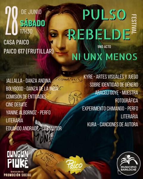 FESTIVAL PULSO REBELDE - NI UNX MENOS