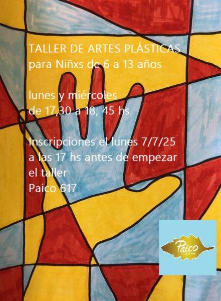 Taller de artes pl&aacute;sticas para ni&ntilde;xs