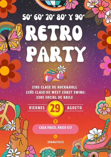 50' 60' 70' 80' 90 RETROPARTY
