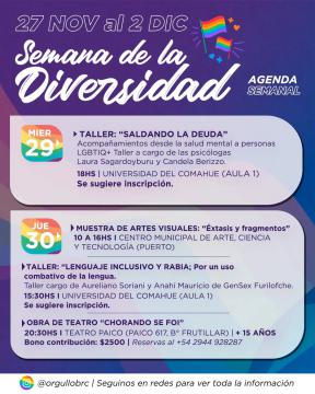 Semana de la diversidad Bariloche 2023