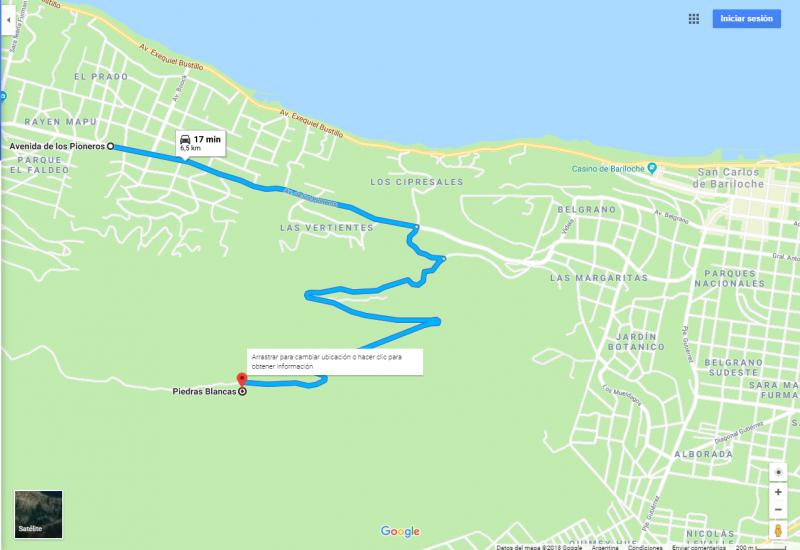 Ubicación Piedras Blancas