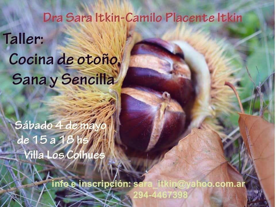 Taller "Cocina de oto&ntilde;o, sana y sencilla"