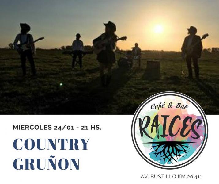 Country Gruñón en Raíces