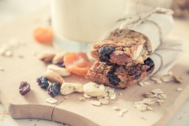 Damasco, muesli y yogur