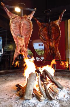 Cordero Patagonico a la estaca