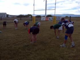 La seleccion de lagos ya esta en Calafate