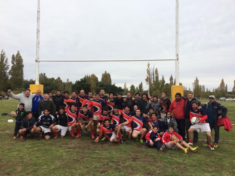 Dina Huapi rugby club gano con corazón