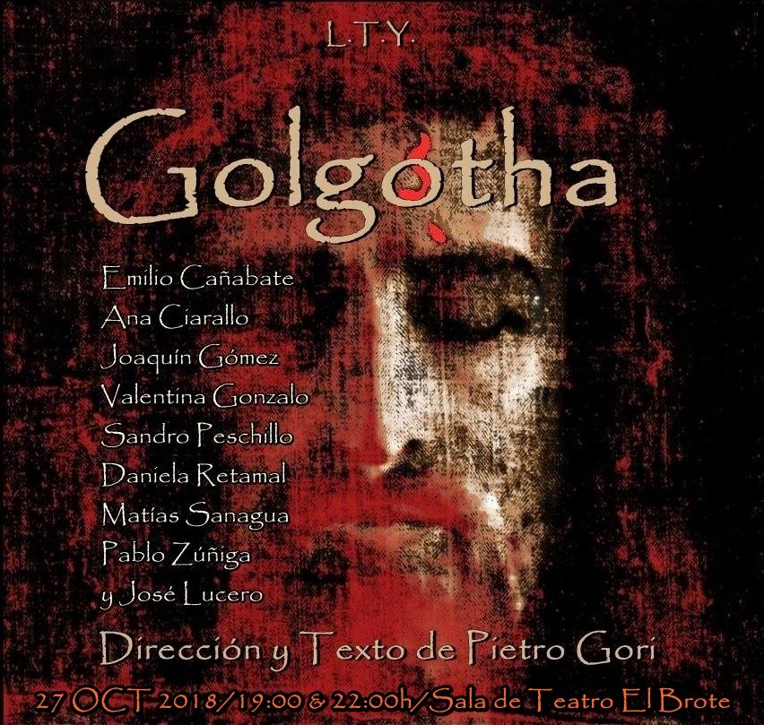 Obra 'Golgotha' de Pietro Gori