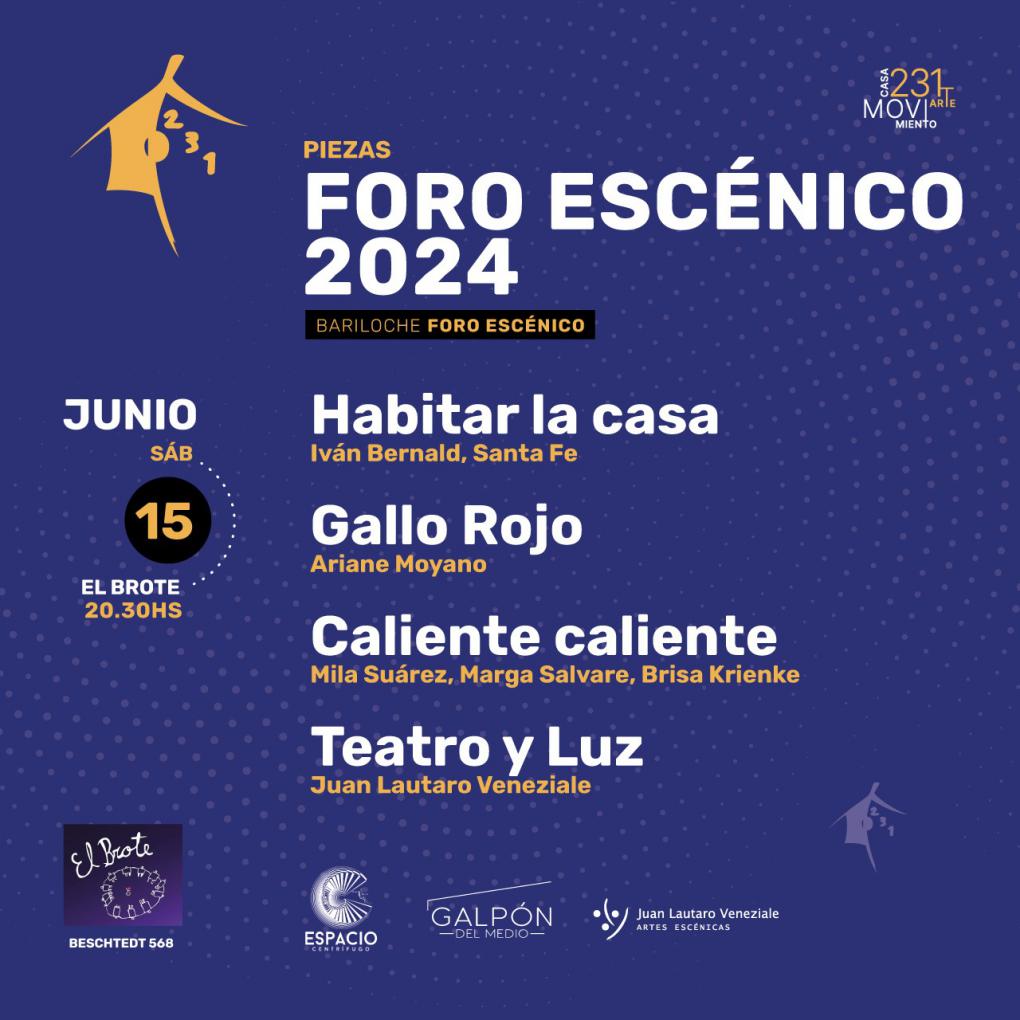 Foro Esc&eacute;nico 2024