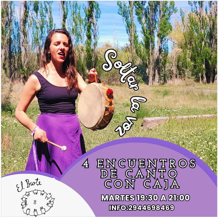 🌬️TALLER DE 4 ENCUENTROS "SOLT&Aacute; LA VOZ"🌬️