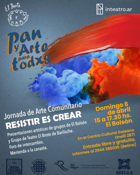 Jornada de Arte Comunitario Variet&eacute;  Resistir es crear