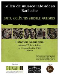  Talleres de Música Irlandesa en Estaci&oacute;n Araucan&iacute;a