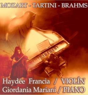 CL&Aacute;SICA: CONCIERTO DE PIANO y VIOL&Iacute;N, Hyd&eacute;e Francia y Giordania Mariani
