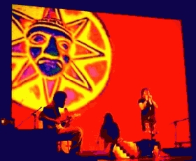 ECOS  de EL BOLSON JAZZ FESTIVAL 2007 en BARILOCHE – MUSICA ANDINA, Espect&aacute;culo multimedia