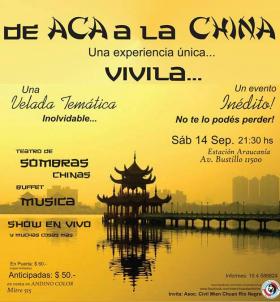 DE ACA A LA CHINA, una experiencia &uacute;nica