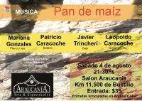 “PAN DE MA&Iacute;Z”  m&uacute;sica con aire de folklore 