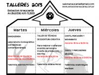 EN ABRIL COMIENZAN DIVERSOS CURSOS Y TALLERES EN ARAUCANIA