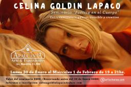 Seminario Poética en el Cuerpo por Celina Goldin Lapacó