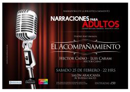 EL ACOMPAÑAMIENTO y Las Narradoras de la Biblioteca Sarmiento