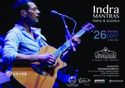 INDRA MANTRAS: Intimo y acústico
