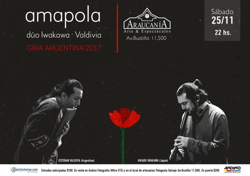 AMAPOLA: Dúo IWAKAWA-VALDIVIA en Argentina