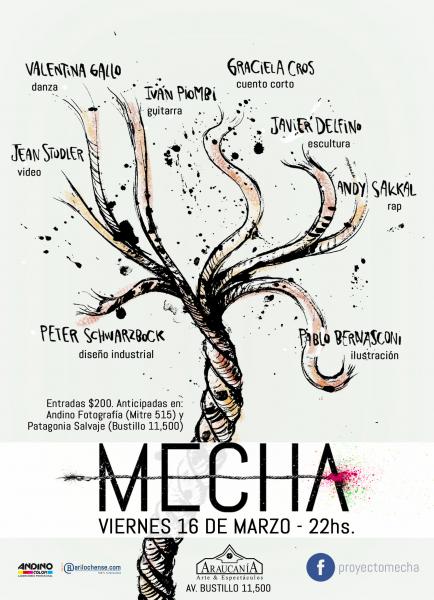 Nueva presentación de MECHA un novedoso proyecto artístico-colectivo nacido en Bariloche