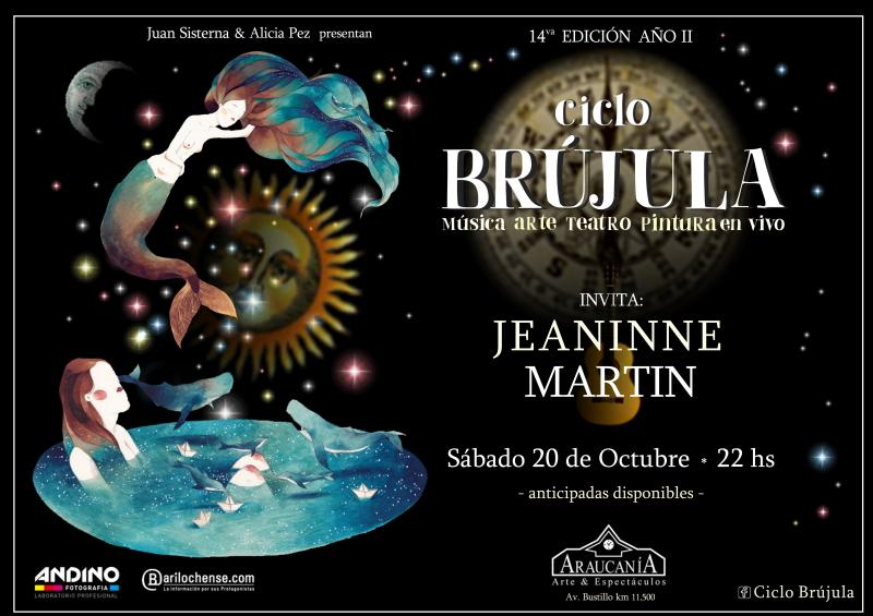 C I C L O B R Ú J U L A #14 invita Jeaninne Martin