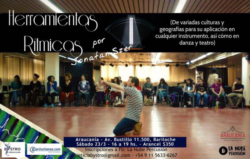 Laboratorio de Herramientas Rítmicas por Jonatan Szer en Bariloche