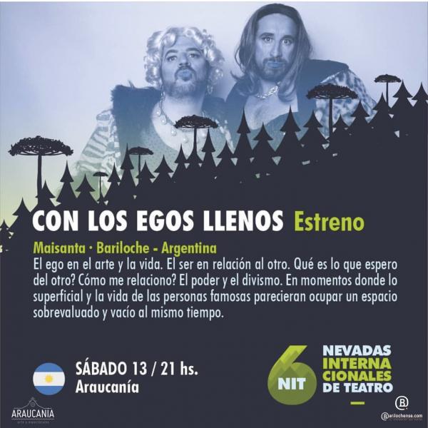 DOS GORDITAS estrena ¨Con los egos llenos¨ dentro del Festival Nevadas Teatrales