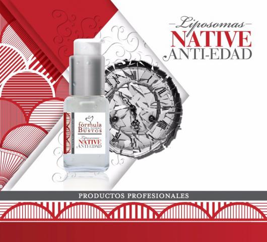 Línea Fórmula Bustos: LIPOSOMAS NATIVE ANTI-EDAD Spa del Sur Bariloche