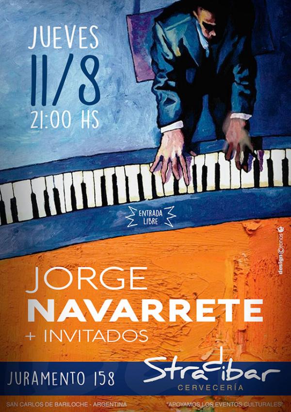 JORGE NAVARRETE y m&uacute;sicos invitados en STRADIBAR