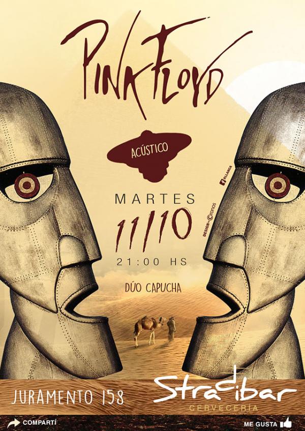 D&Uacute;O CAPUCHA haciendo COVERS de PINK FLOYD 
