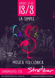 LA SIMPLE en STRADIBAR