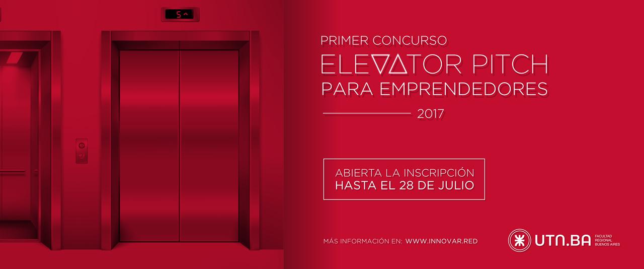 1&ordm; Concurso de Elevator Pitch para emprendedores