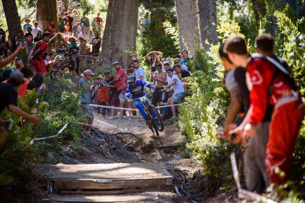 El MTB de descenso tuvo un gran cierre y con festejos locales